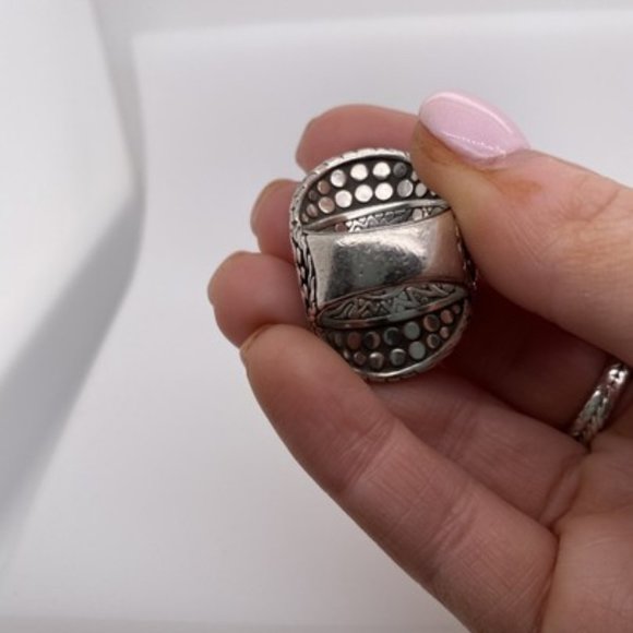 John Hardy Dot Nuansa Curved Ring